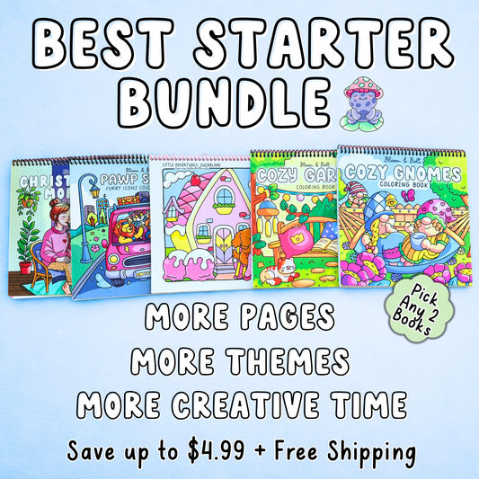 Build Your 2-Book Cozy Coloring Bundle