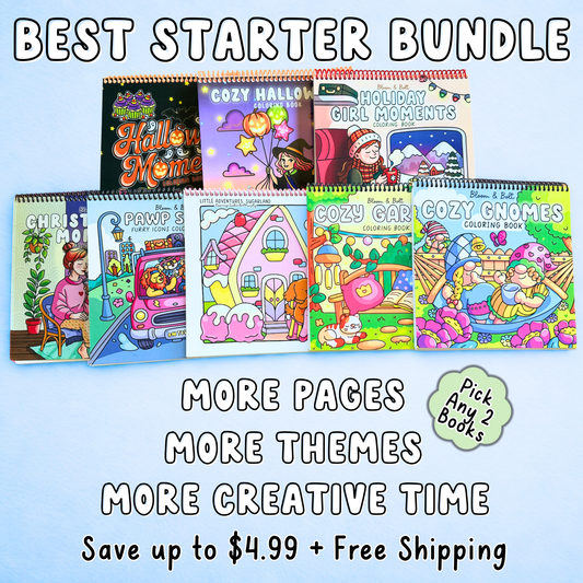 Build Your 2-Book Cozy Coloring Bundle