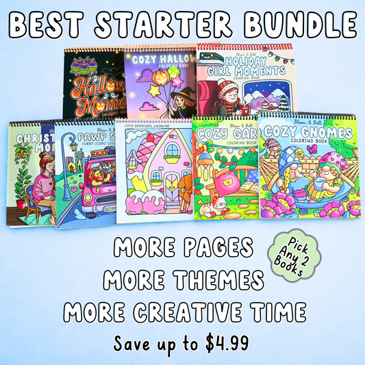 Build Your 2-Book Cozy Coloring Bundle