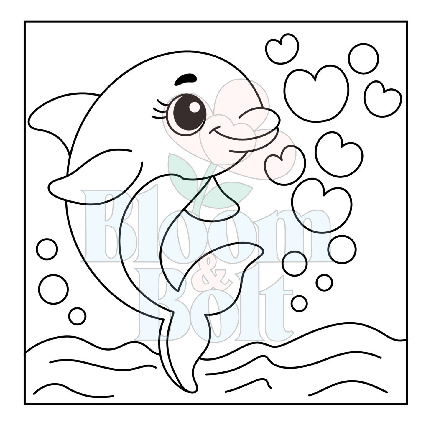 Cozy Oceans – Set 6 of 6 | Digital Coloring Pages