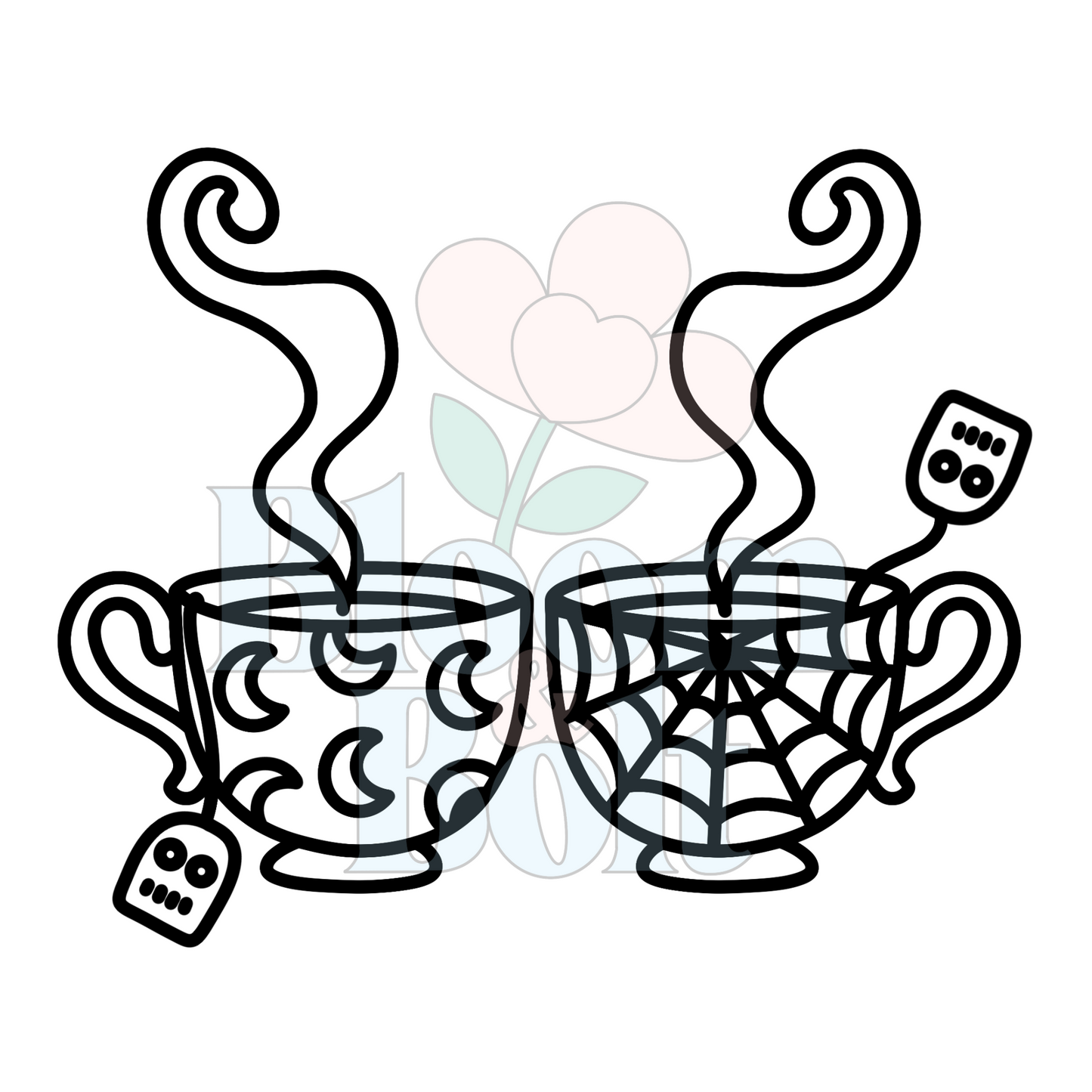 Halloween Moments – Set 1 of 6 | Digital Coloring Pages