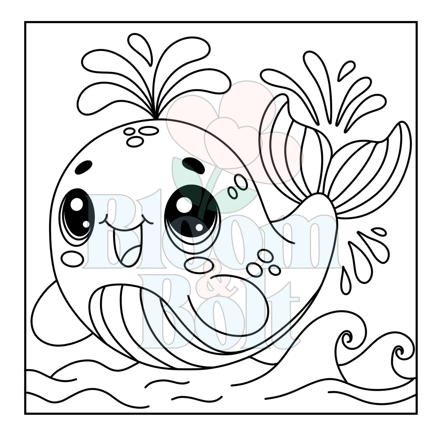 Cozy Oceans – Set 5 of 6 | Digital Coloring Pages