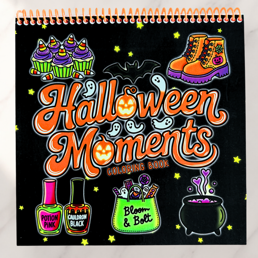 Halloween Moments Coloring Book