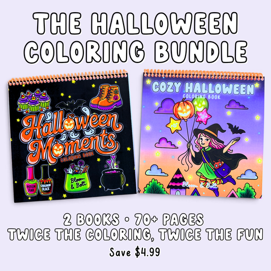 The Halloween Coloring Bundle