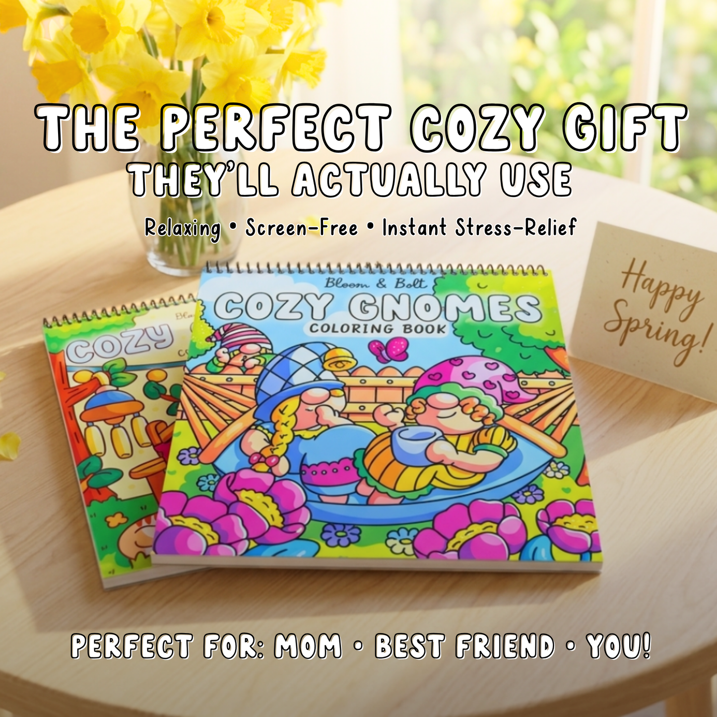 The Cozy Spring Coloring Bundle