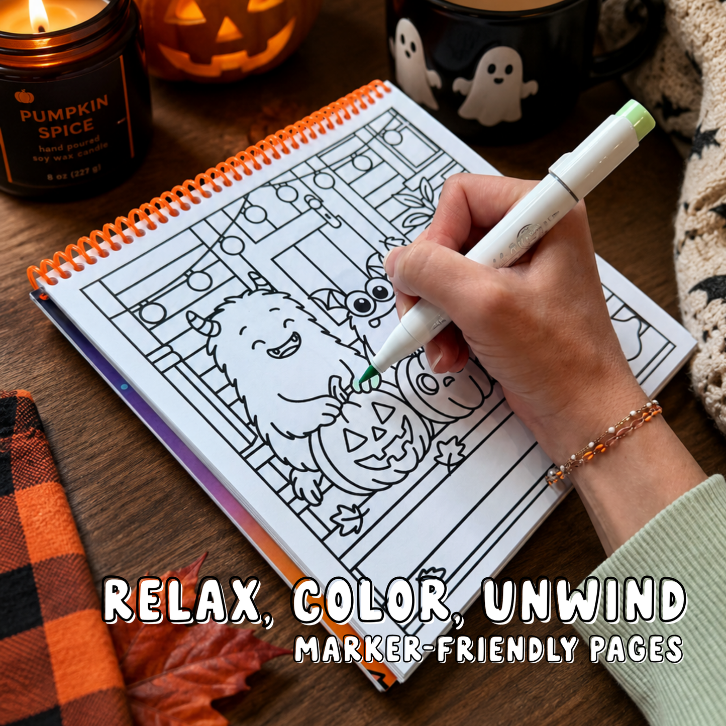 The Halloween Coloring Bundle