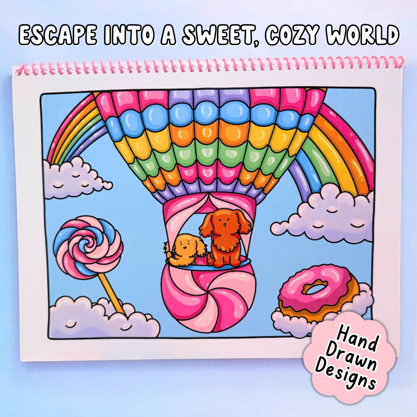 Little Adventures: Sugarland Coloring Book