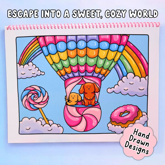 Little Adventures: Sugarland Coloring Book