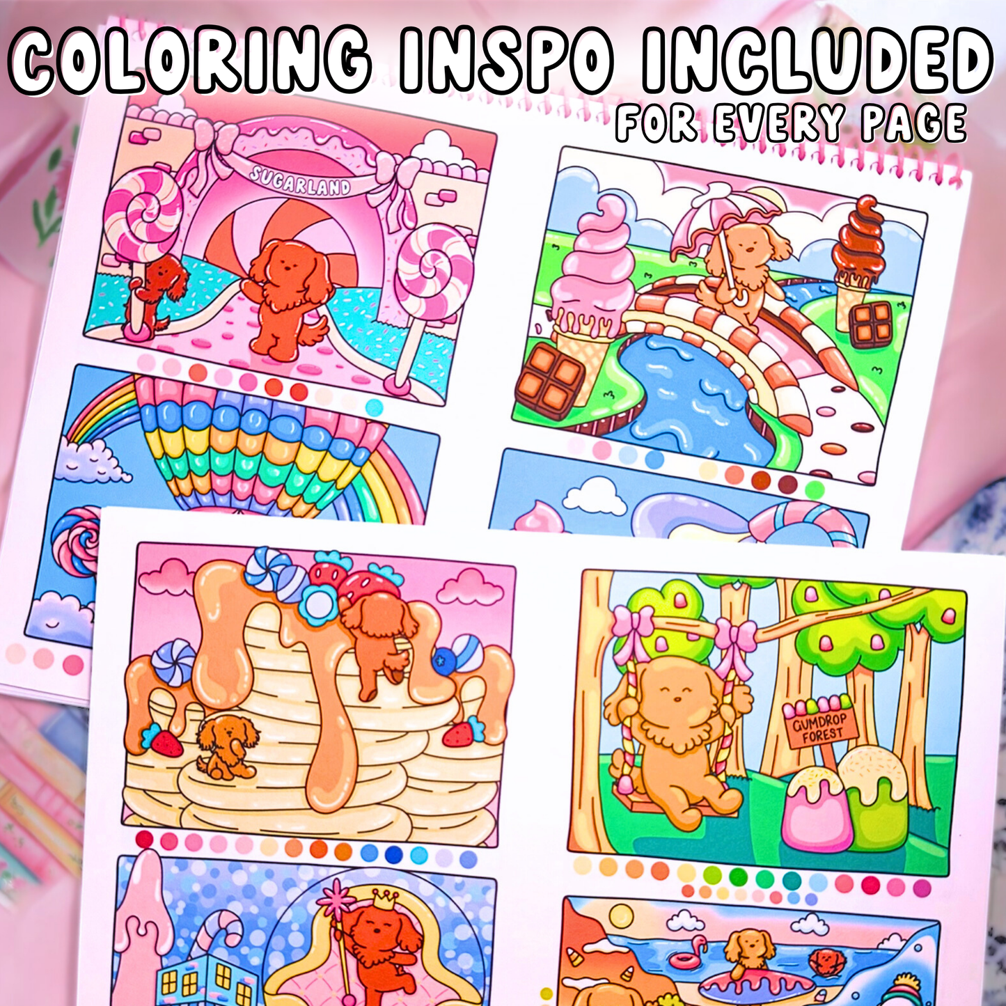 Little Adventures: Sugarland Coloring Book