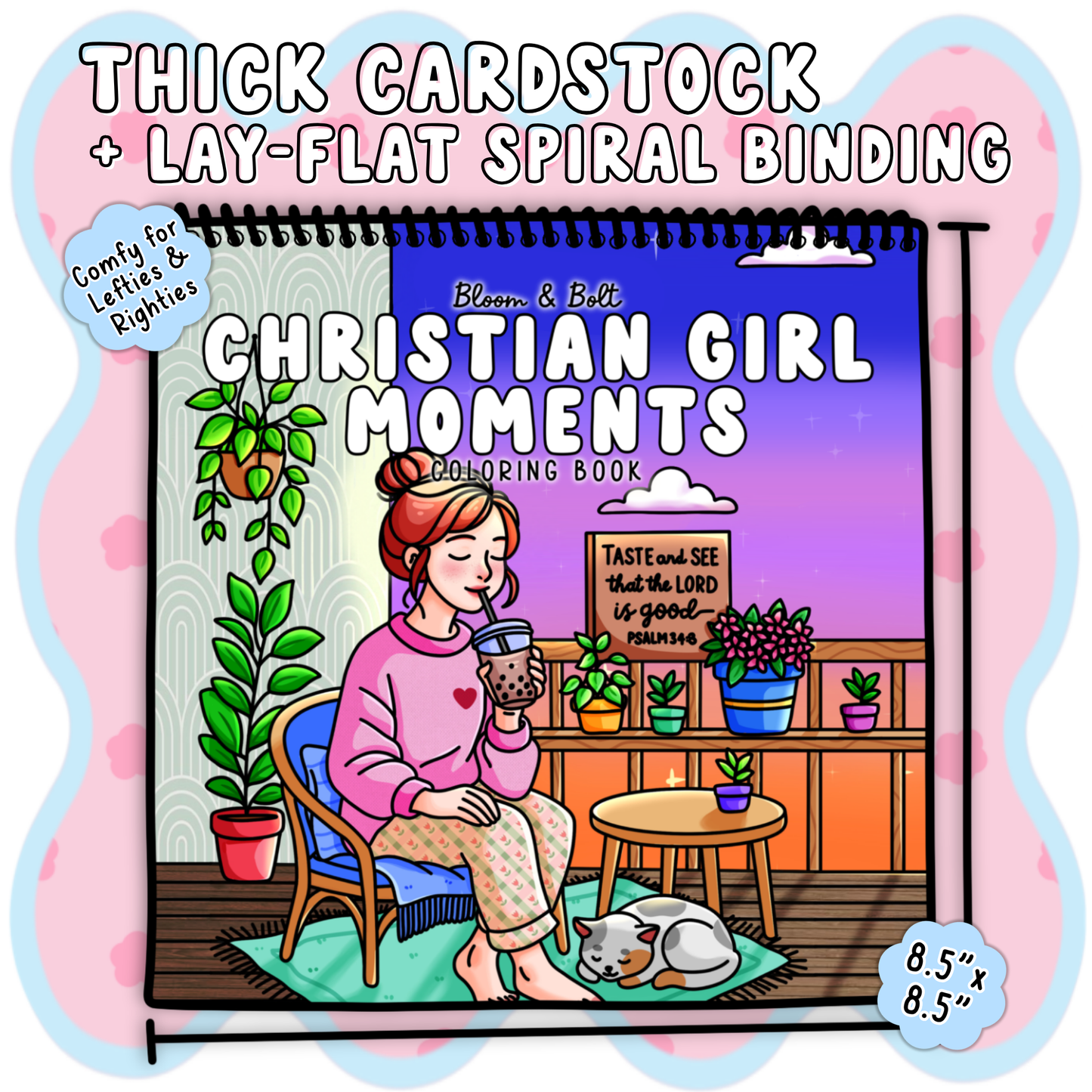 Christian Girl Moments Coloring Book