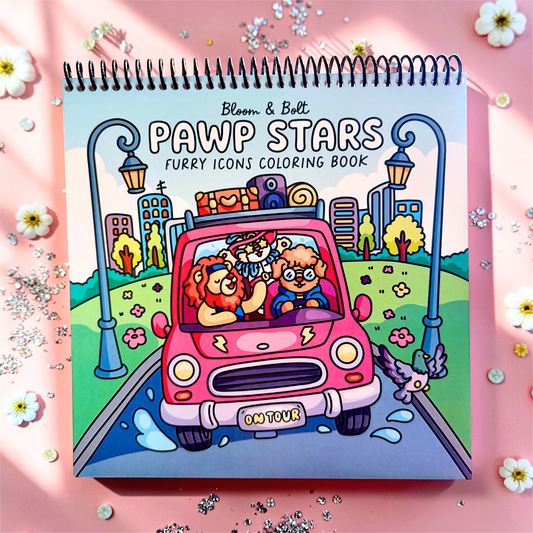 Pawp Stars Coloring Book