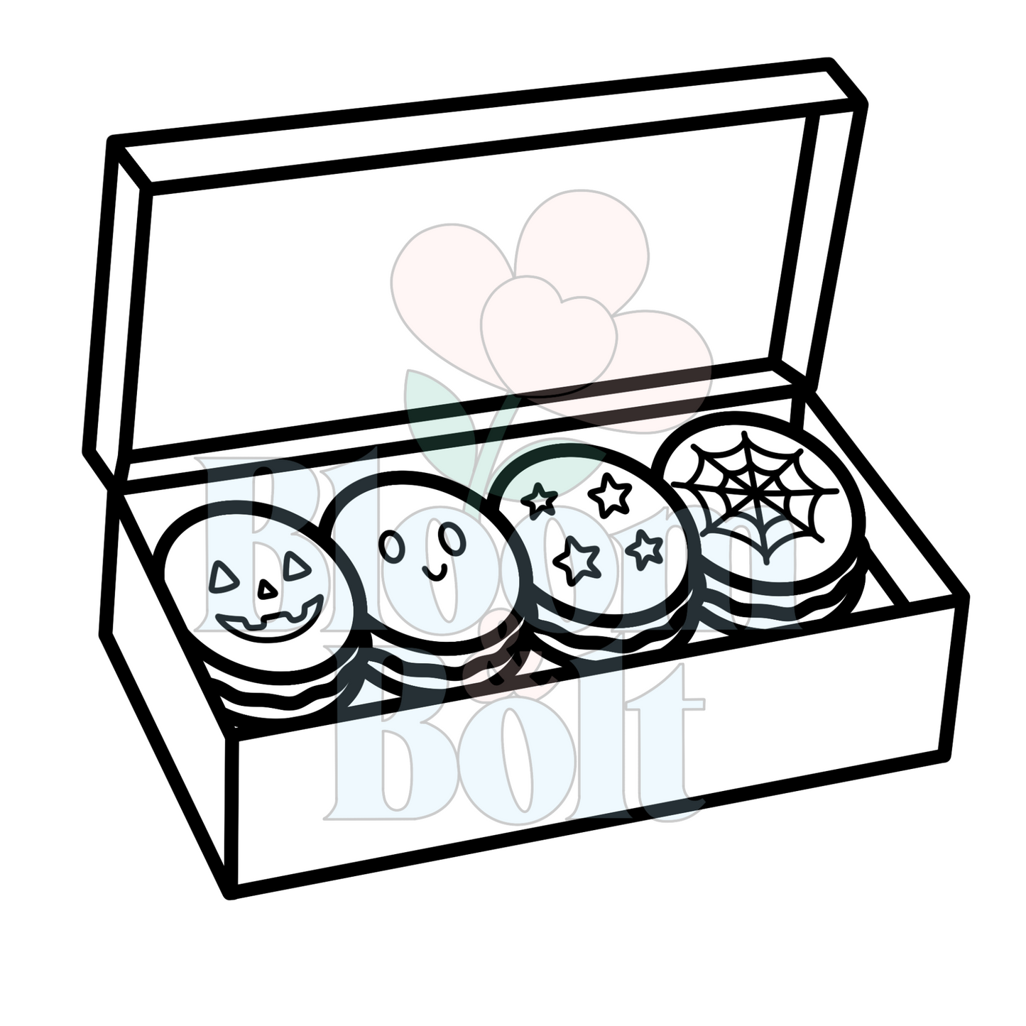 Halloween Moments – Set 1 of 6 | Digital Coloring Pages