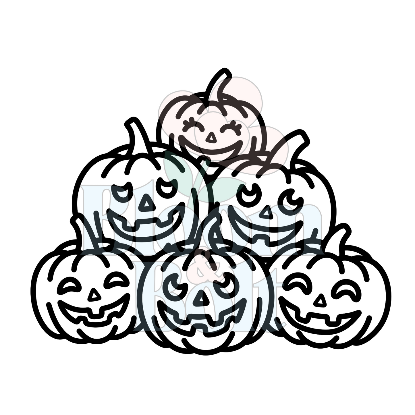Halloween Moments – Set 2 of 6 | Digital Coloring Pages