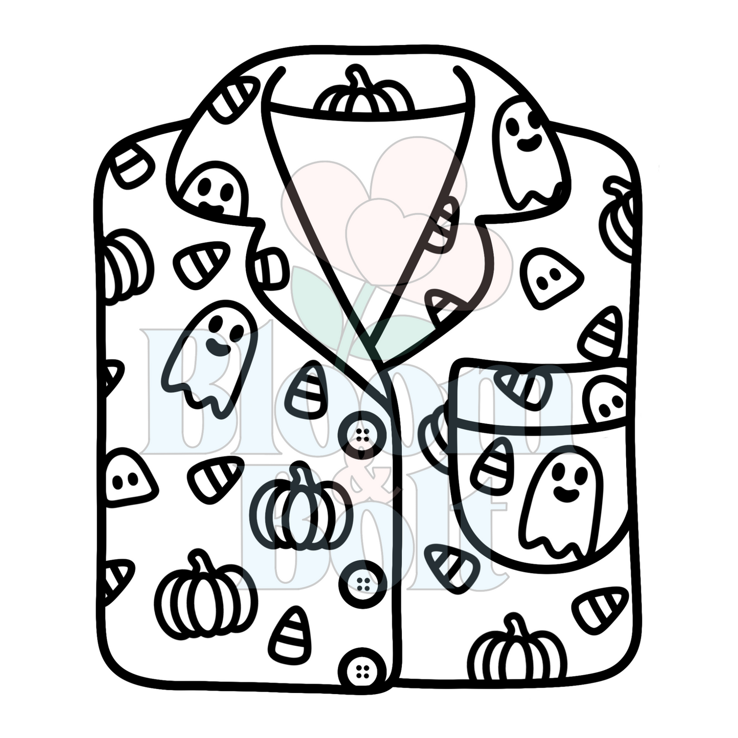 Halloween Moments – Set 6 of 6 | Digital Coloring Pages
